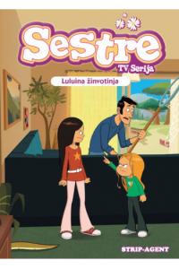 Sestre TV serija 4: Luluina žinvotinja (Strip) - naslovnica