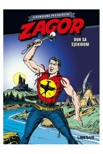 Zagor - Legendarne pust. - CB, 1. knjiga (Strip) - naslovnica