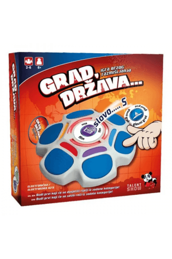 Društvena igra Grad, država - slika proizvoda
