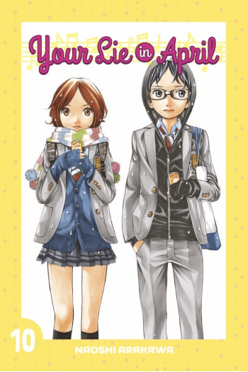 Your Lie in April, Vol. 10 (Manga) - naslovnica