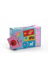 Puzzle duo - Životinje i oblici