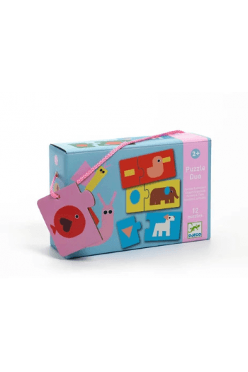 Puzzle duo - Životinje i oblici - slika proizvoda