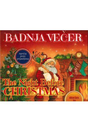 Badnja večer: The Night Before Christmas (Slikovnica) - naslovnica