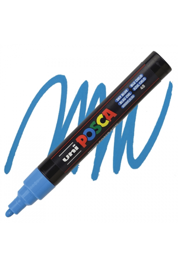 Marker Uni pc-5m Posca nebesko plavi - slika proizvoda