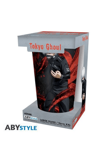 Tokyo Ghoul - Large Glass - 400Ml - Kaneki & Mask - Box - slika proizvoda