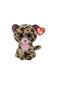 Pliš BBoos Livvie- smeđi roza leopard reg - slika proizvoda