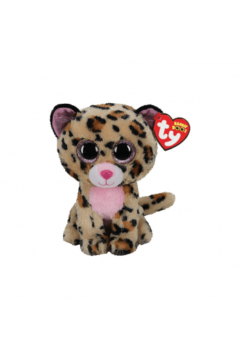 Pliš BBoos Livvie- smeđi roza leopard reg - slika proizvoda