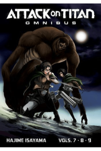 Attack on Titan Omnibus 3 (Vol. 7-9) manga izdanje