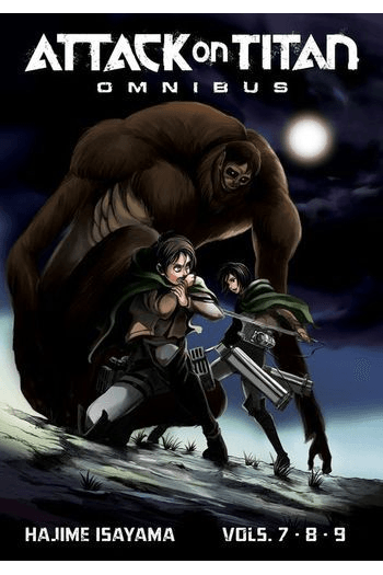 Attack on Titan Omnibus 3 (Vol. 7-9) manga izdanje