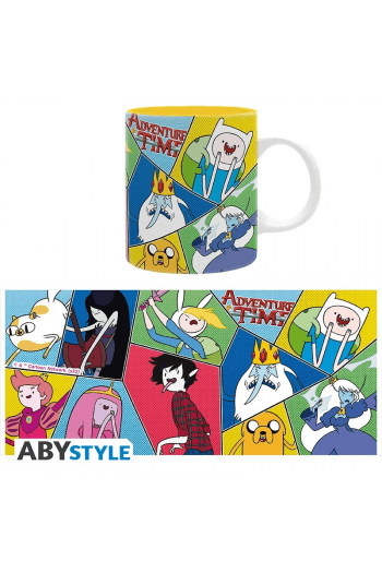 Adventure Time - Mug - 320 Ml - Characters Group - Subli - slika proizvoda