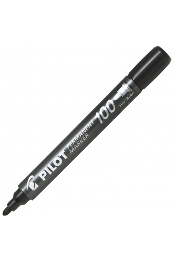 Marker permanentni 1mm okrugli vrh Pilot SCA-100-B crni - slika proizvoda