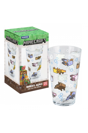 PALADONE Minecraft Axolotl glass - slika proizvoda