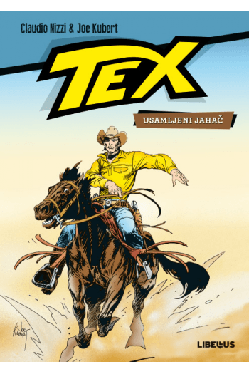 Tex Willer kolor gigant #15 - Usamljeni jahač (Strip) - naslovnica