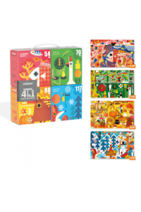 4u1 Puzzle - Godišnja Doba - slika proizvoda