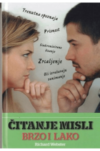 Čitanje misli - brzo i lako M.U. - naslovnica