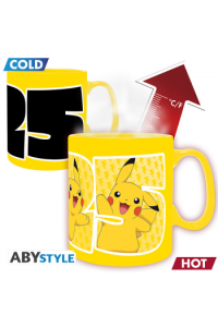 POKEMON - Mug Heat Change - 460 ml - Pikachu 25 - cardboard box - slika proizvoda