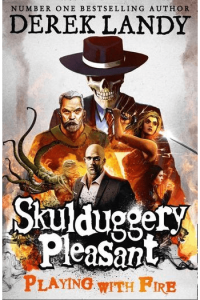 Playing With Fire (Skulduggery Pleasant #02) - naslovnica