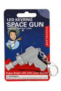 Space Gun Led Keychain Card/CD
