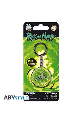 Rick And Morty - Moving Keychain  Portal Gun - slika proizvoda