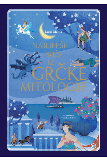 Najljepše priče iz grčke mitologije - naslovnica