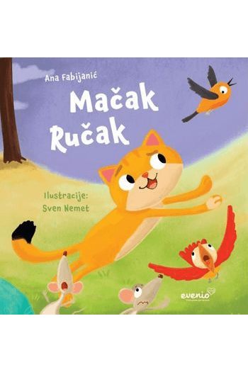 Mačak ručak (Slikovnica) - naslovnica