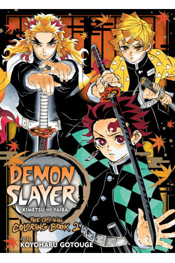 Demon Slayer: Kimetsu no Yaiba: The Official Coloring Book 2 (Manga) - naslovnica