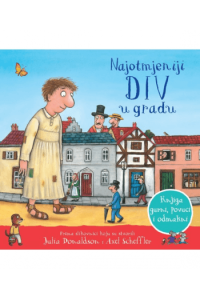 Najotmjeniji div u gradu - Knjiga gurni - povuci (Slikovnica) - naslovnica