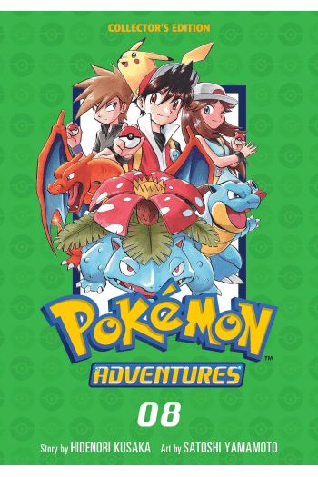 Pokémon Adventures Collector’s Edition, Vol. 08 (Manga) - naslovnica