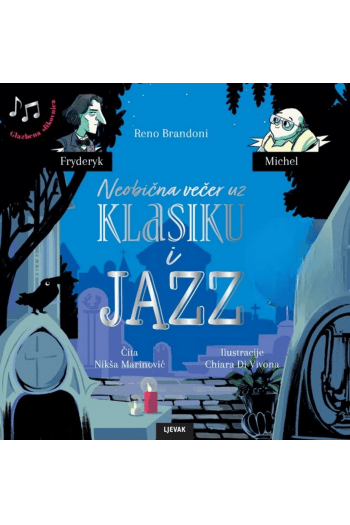 Neobična večer uz klasiku i jazz (Slikovnica) - naslovnica