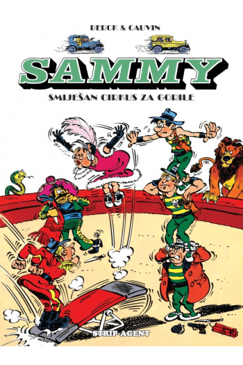 Sammy 7: Smiješan cirkus za Gorile (Strip) - naslovnica