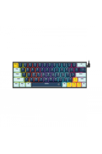 Tipkovnica gaming žična mehanička Fantech Atom 63 red SW.MK874V2 Navy