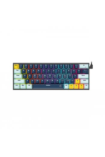 Tipkovnica gaming žična mehanička Fantech Atom 63 red SW.MK874V2 Navy - slika proizvoda