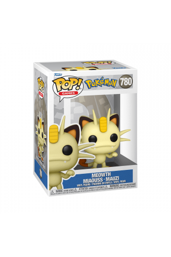 Funko Pop Games: Pokemon- Meowth - slika proizvoda