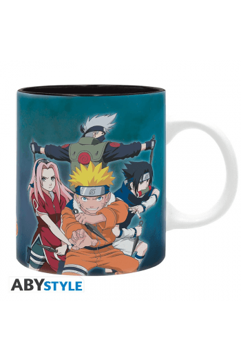 Naruto - Mug - 320 ml - Team 7 Vs Haku Zabuza - Subli - slika proizvoda