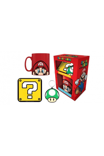 Pyramid Super Mario (Mario) Mug Coaster & Keychain - slika proizvoda