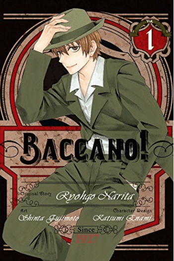 Baccano!, Vol. 1 (Manga) - naslovnica