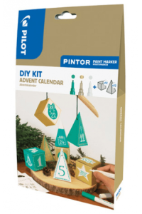 Set 3 markera i adventski kalendar DIY KIT Pintor Pilot - slika proizvoda
