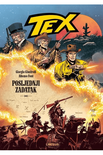 Tex Willer album 11 - Posljednji zadatak (Strip) - naslovnica