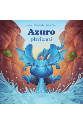 Azuro i plavi zmaj - naslovnica