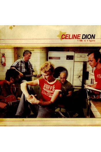 Celine Dion - 1 fille & 4 types LP - omot