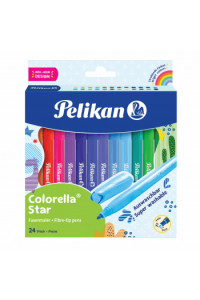 Flomaster školski 24boje Colorella star Pelikan 822312 blister - slika proizvoda