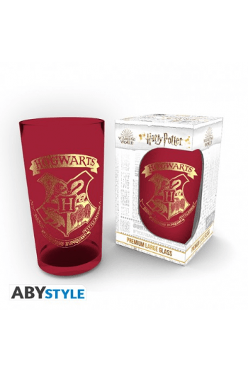 Harry Potter - Large Glass - 400ml - Emblem - Box * - slika proizvoda