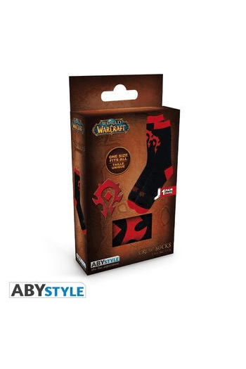 WORLD OF WARCRAFT - Socks - Black & Red - Horde - slika proizvoda
