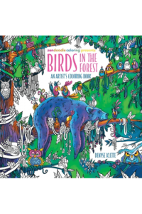 Zendoodle Coloring Presents: Birds in the Forest - naslovnica