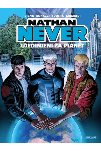 Nathan Never album (Strip) - naslovnica