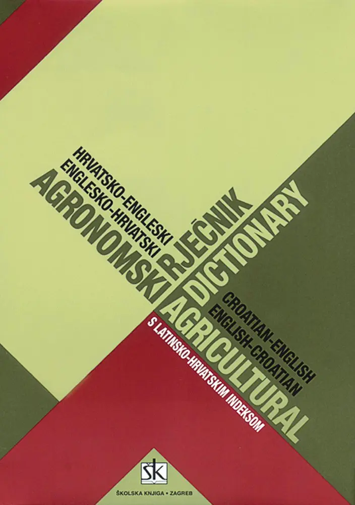 HRV-ENGL.I ENGL-HRV.AGRONOMSKI RJEČNIK - naslovnica