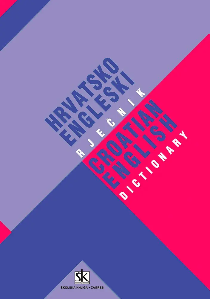 HRVATSKO-ENGLESKI RJEČNIK - naslovnica