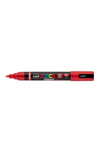 Marker Uni pc-5br brush Posca crveni - slika proizvoda