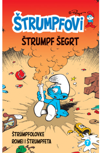 Štrumpfovi 7 (Strip) - naslovnica