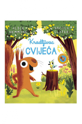 Kradljivac cvijeća (Slikovnica) - naslovnica